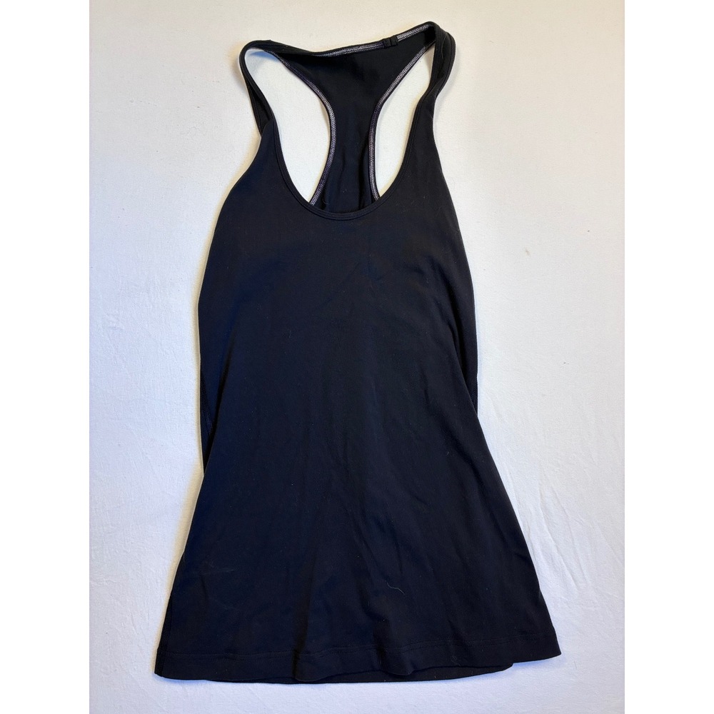 lululemon Women's Black Cool Racerback Tank Top Sleeveless Athletic XS